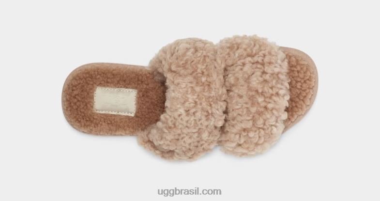 areia 4VTTD682 UGG mulheres scuffetta maxi encaracolado