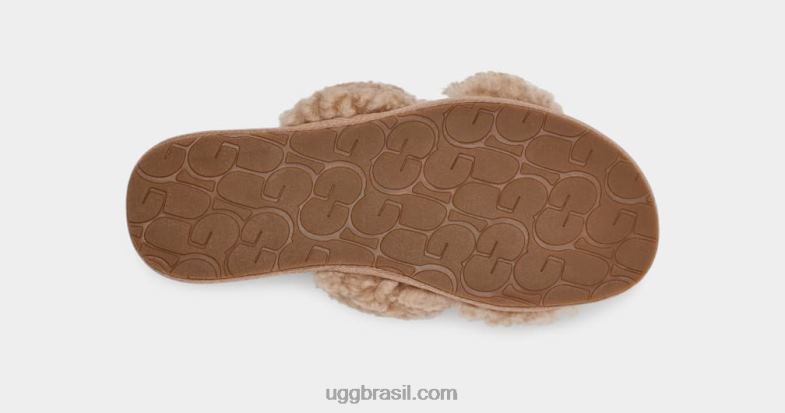 areia 4VTTD682 UGG mulheres scuffetta maxi encaracolado