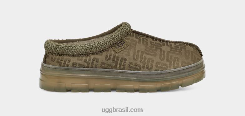 azeitona queimada 4VTTD616 UGG mulheres monograma gráfico tasman