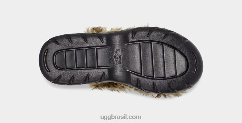 azeitona queimada 4VTTD739 UGG mulheres sandália fofa de açúcar