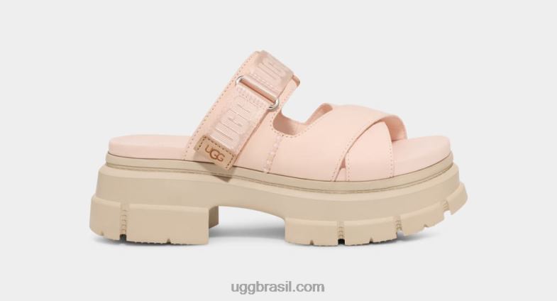 bege rosado 4VTTD463 UGG mulheres slide de ashton