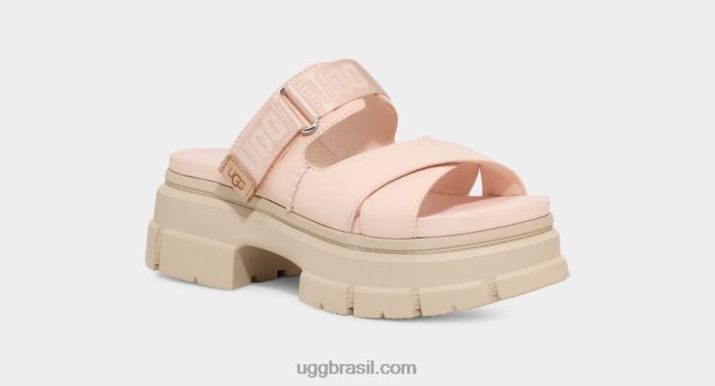 bege rosado 4VTTD463 UGG mulheres slide de ashton