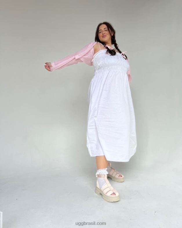 bege rosado 4VTTD468 UGG mulheres ashton strappy