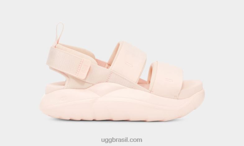 bege rosado 4VTTD555 UGG mulheres sandália esportiva la cloud