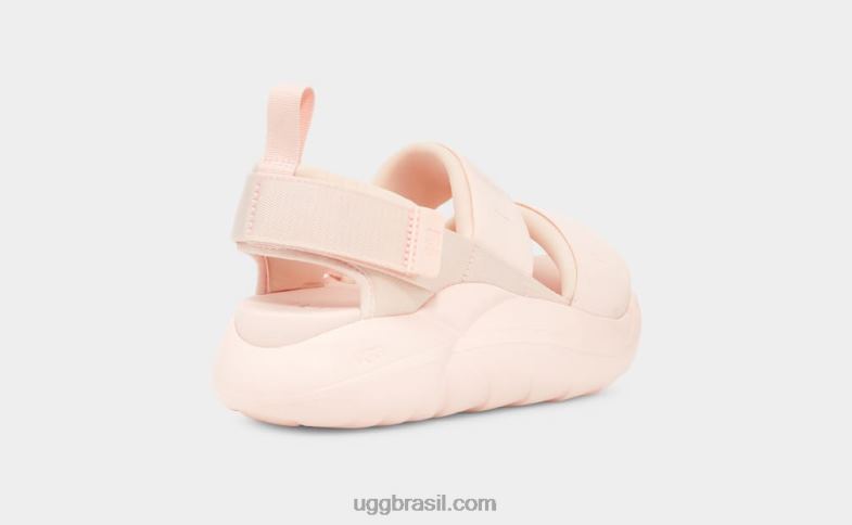 bege rosado 4VTTD555 UGG mulheres sandália esportiva la cloud