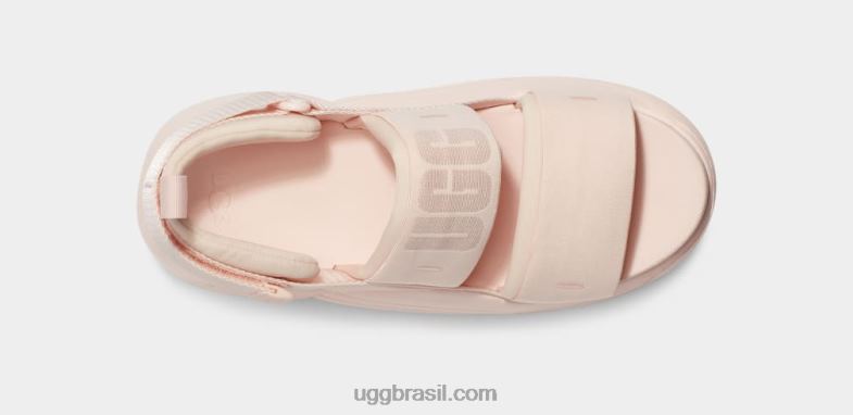 bege rosado 4VTTD555 UGG mulheres sandália esportiva la cloud