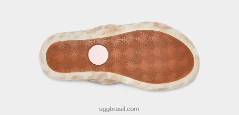 branco 4VTTD816 UGG mulheres oh sim estampa de pantera