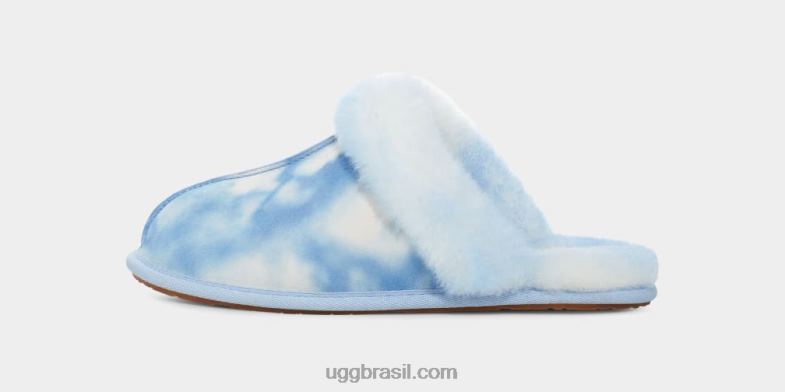 céu nublado 4VTTD352 UGG mulheres aquarelas scuffette ii