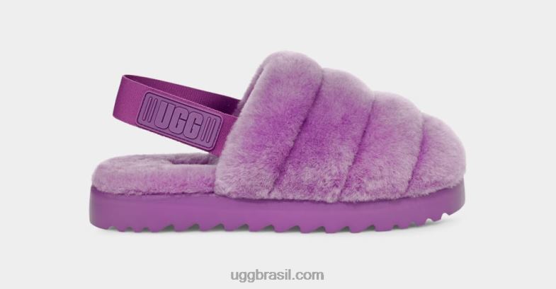 céu roxo 4VTTD802 UGG mulheres chinelo super fofinho