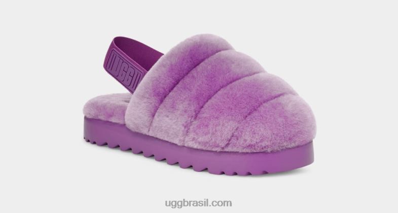 céu roxo 4VTTD802 UGG mulheres chinelo super fofinho
