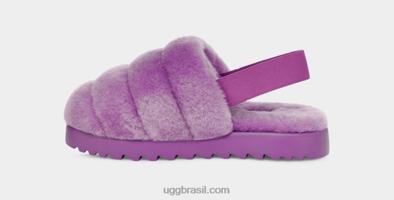 céu roxo 4VTTD802 UGG mulheres chinelo super fofinho