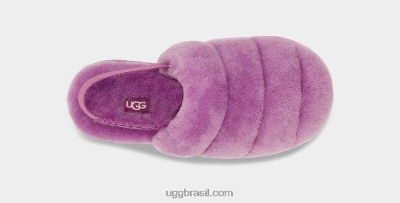 céu roxo 4VTTD802 UGG mulheres chinelo super fofinho