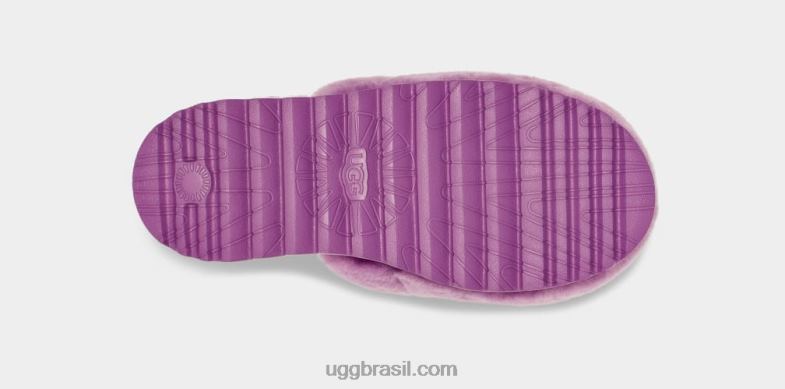 céu roxo 4VTTD802 UGG mulheres chinelo super fofinho