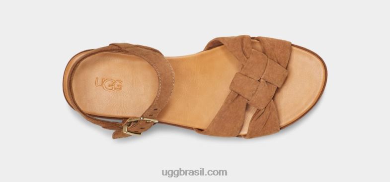 camurça castanha 4VTTD785 UGG mulheres neusch