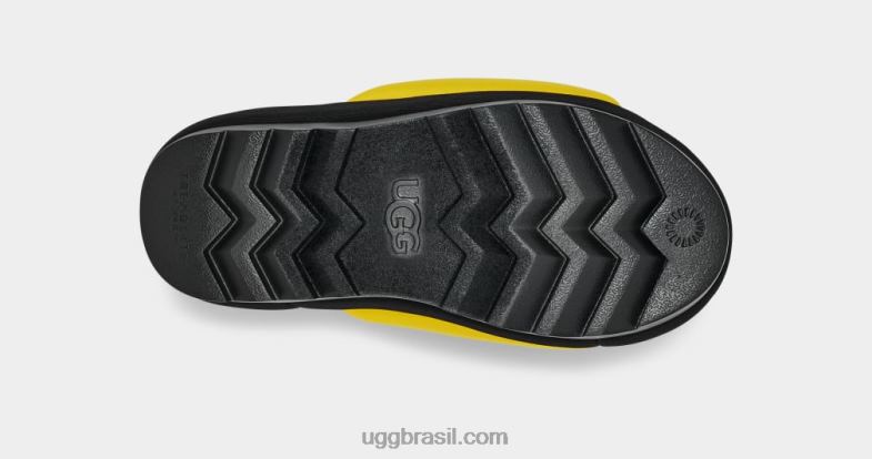 canário/preto 4VTTD757 UGG mulheres maxi slide gráfico