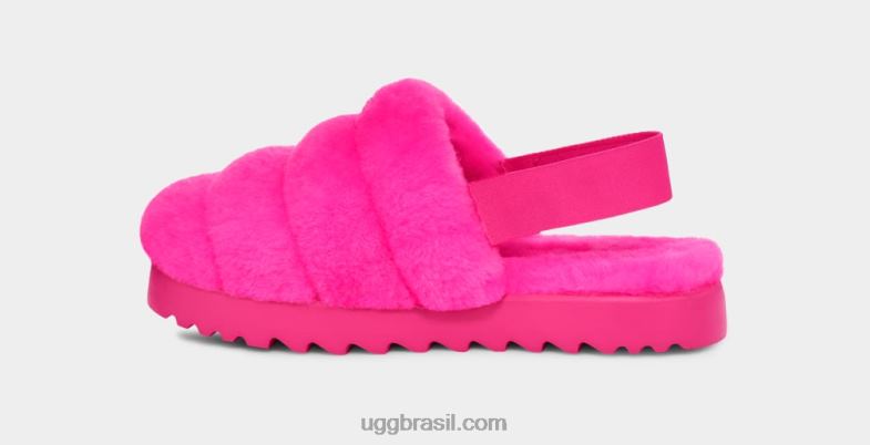 caramelo rosa 4VTTD803 UGG mulheres chinelo super fofinho