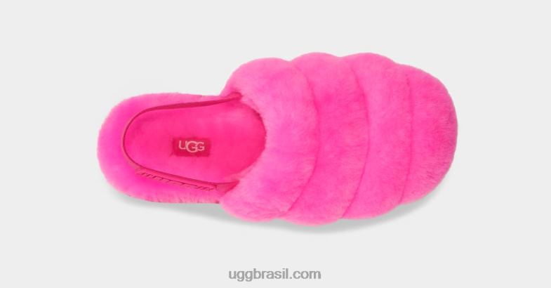 caramelo rosa 4VTTD803 UGG mulheres chinelo super fofinho