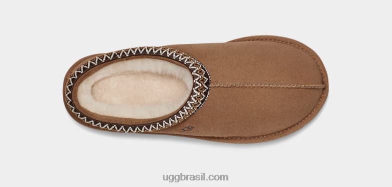 castanha 4VTTD367 UGG mulheres chinelo tasman