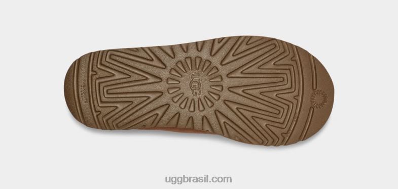 castanha 4VTTD367 UGG mulheres chinelo tasman