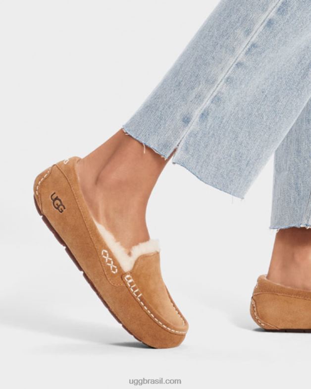 castanha 4VTTD371 UGG mulheres Ansley