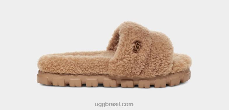 castanha 4VTTD433 UGG mulheres cozetta encaracolado