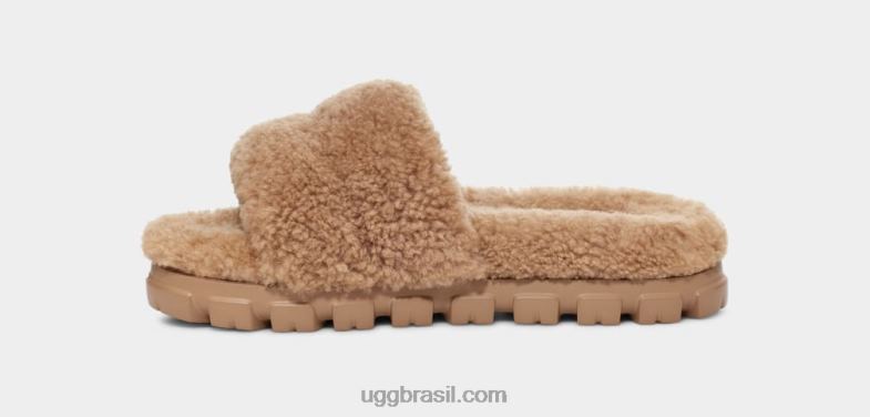 castanha 4VTTD433 UGG mulheres cozetta encaracolado