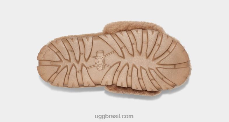 castanha 4VTTD433 UGG mulheres cozetta encaracolado