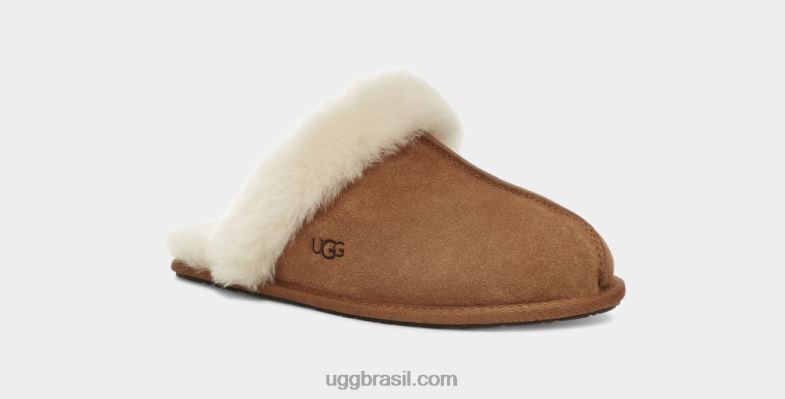 castanha 4VTTD446 UGG mulheres scuffette ii