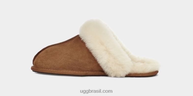 castanha 4VTTD446 UGG mulheres scuffette ii