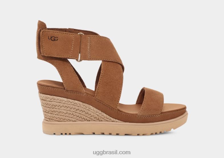 castanha 4VTTD492 UGG mulheres tornozelo ileana