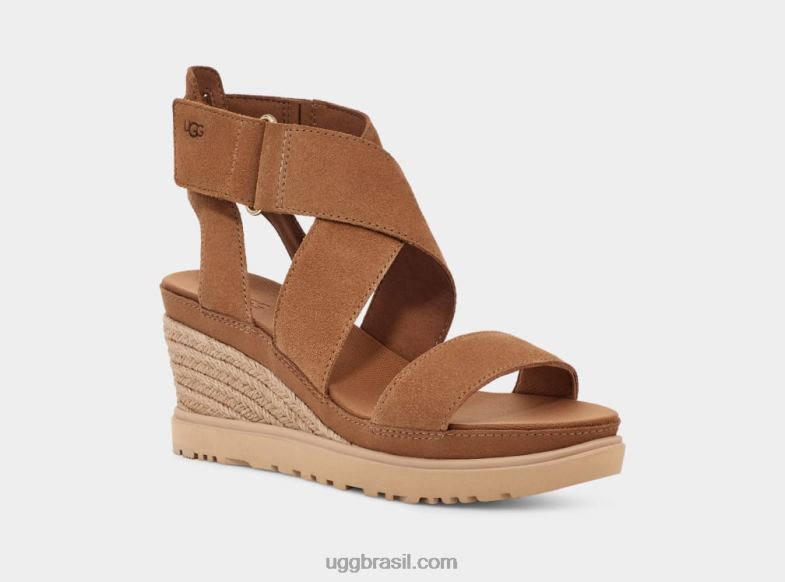 castanha 4VTTD492 UGG mulheres tornozelo ileana