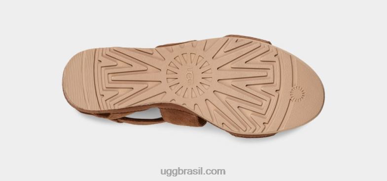 castanha 4VTTD492 UGG mulheres tornozelo ileana
