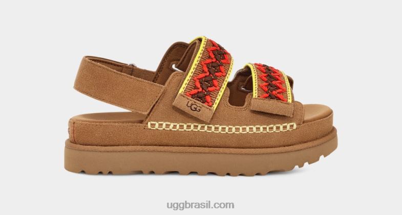 castanha 4VTTD513 UGG mulheres trança goldenstar