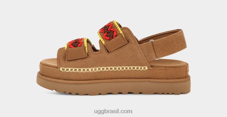 castanha 4VTTD513 UGG mulheres trança goldenstar
