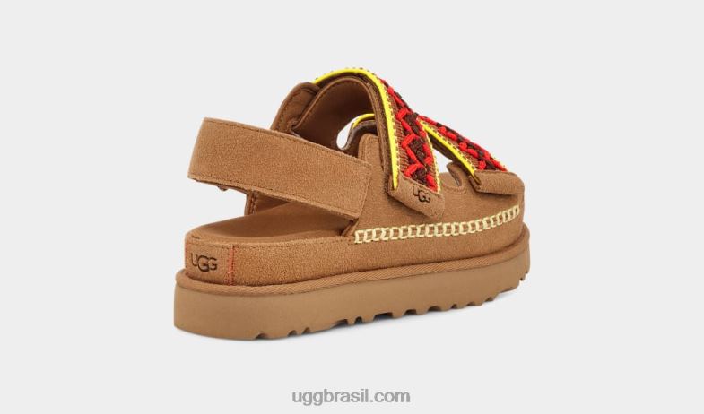 castanha 4VTTD513 UGG mulheres trança goldenstar