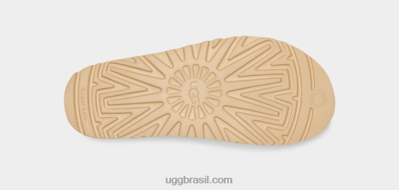 castanha 4VTTD575 UGG mulheres estrela dourada