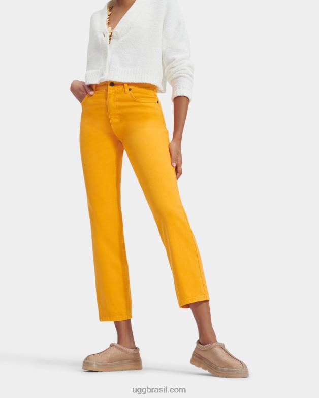 cinza bronzeado 4VTTD617 UGG mulheres monograma gráfico tasman