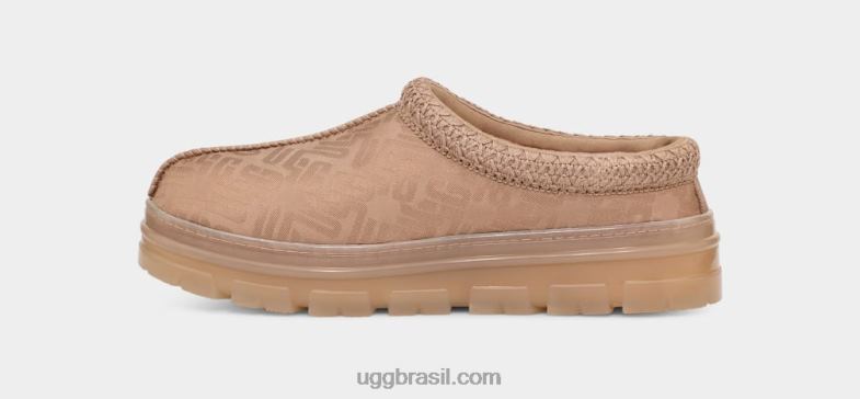 cinza bronzeado 4VTTD617 UGG mulheres monograma gráfico tasman