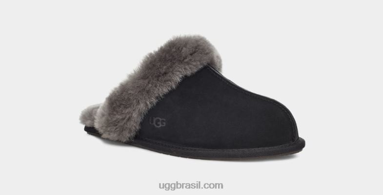 cinza escuro 4VTTD447 UGG mulheres scuffette ii