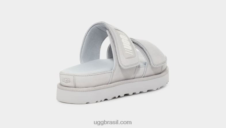 couro cinza metálico 4VTTD2141 UGG mulheres maior