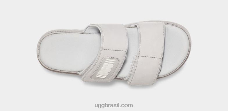 couro cinza metálico 4VTTD2141 UGG mulheres maior