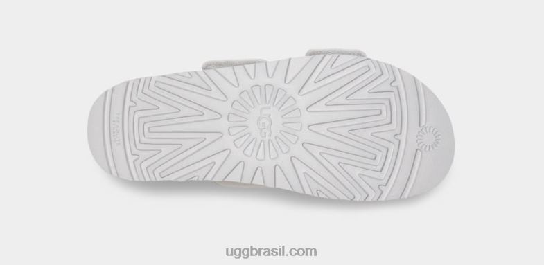couro cinza metálico 4VTTD2141 UGG mulheres maior