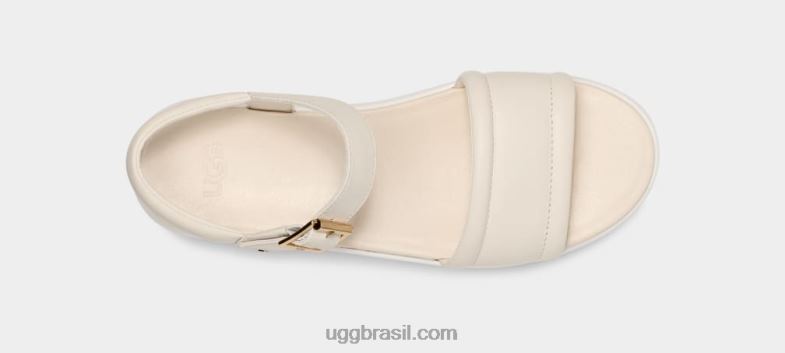 couro de jasmim 4VTTD2131 UGG mulheres tira de tornozelo zayne