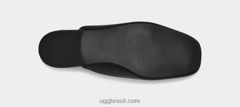 couro preto 4VTTD751 UGG mulheres mula janaya