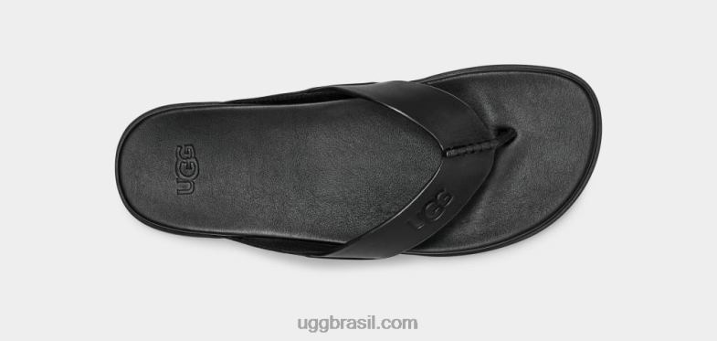 couro preto 4VTTD813 UGG mulheres solivan flip