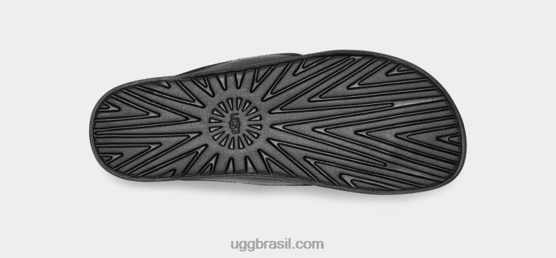 couro preto 4VTTD813 UGG mulheres solivan flip