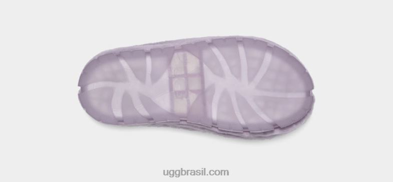 escuridão de junho 4VTTD729 UGG mulheres fuzzita claro
