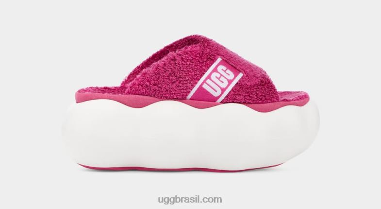 fruta do dragão 4VTTD343 UGG mulheres slide de nuvem de açúcar