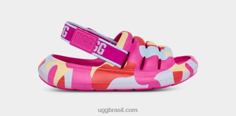 fruta do dragão 4VTTD518 UGG mulheres esporte sim slide camopop