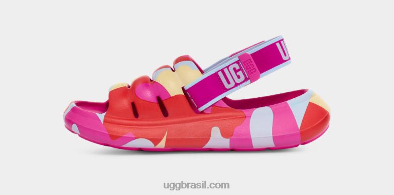 fruta do dragão 4VTTD518 UGG mulheres esporte sim slide camopop